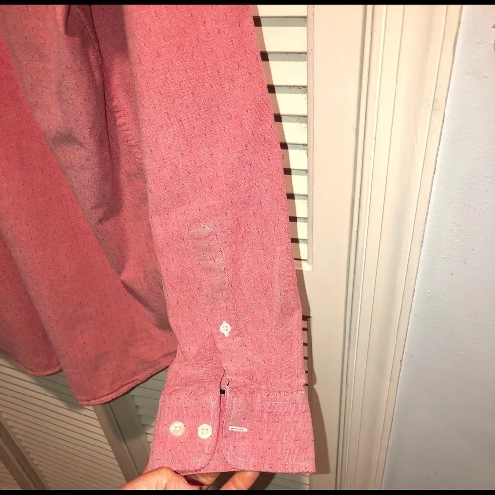 Banana Republic Pink Oxford Standard Shirt XL